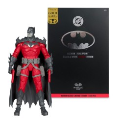 DC Comics - DC Multiverse Action Figure Batman (Flashpoint) (Black & White Accent Edition) (Gold Label) 18 cm