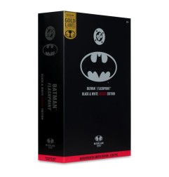 DC Comics - DC Multiverse Action Figure Batman (Flashpoint) (Black & White Accent Edition) (Gold Label) 18 cm