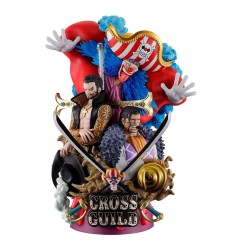 One Piece - Statuette Petitrama DX Logbox Re Birth 03 Cross Guild 15 cm