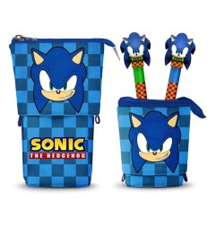 Sonic - The Hedgehog - Pop Up Pencil with 2 Erasable Gel Pens