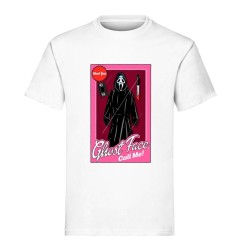 Scream - T-Shirt Ghost Face Doll Package Size L