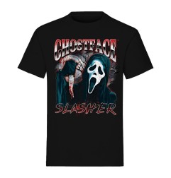 Scream - T-Shirt Ghost Face Slasher Size L