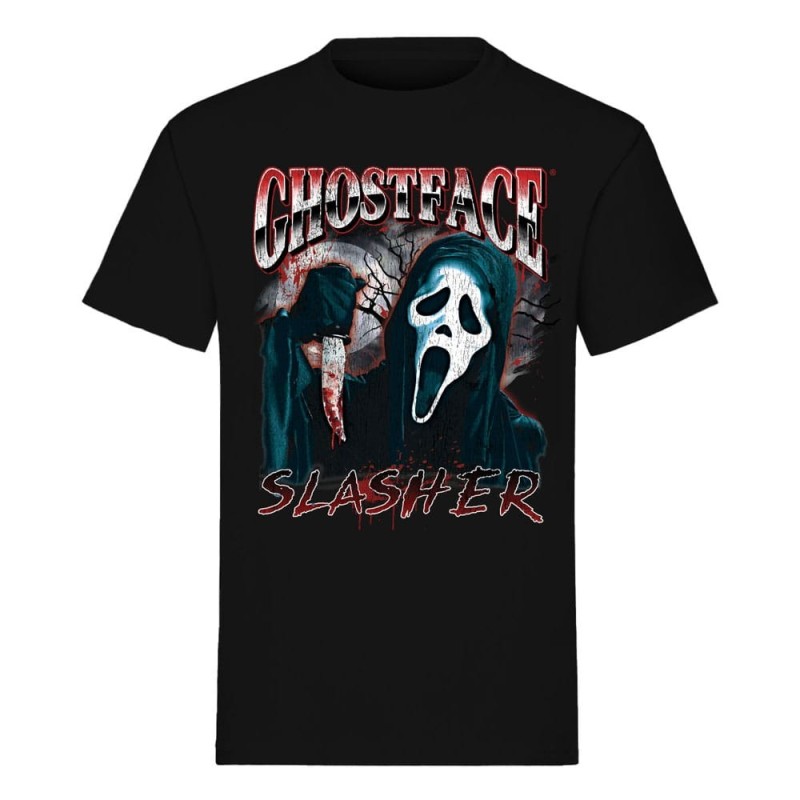 Scream - T-Shirt Ghost Face Slasher Size L