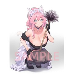 Original Character - PVC Statue 1/4 Cat's Thought Maid Cat Mochan 24 cm