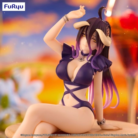 Overlord - Statuette Noodle Stopper Albedo Swimsuit Dark Purple Color Ver. 16 cm