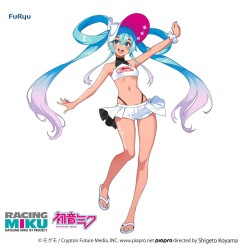 Hatsune Miku GT Project - Statuette Trio-Try-iT Racing Miku 2024 Summer Holiday Ver. 23 cm