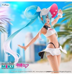 Hatsune Miku GT Project - Statuette Trio-Try-iT Racing Miku 2024 Summer Holiday Ver. 23 cm