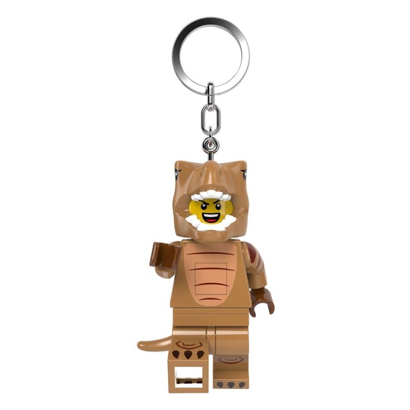 LEGO - Minifigures Light-Up Keychain T-Rex Costume 8 cm LEGO - Minifigures Light-Up Keychain T-Rex Costume 8 cm