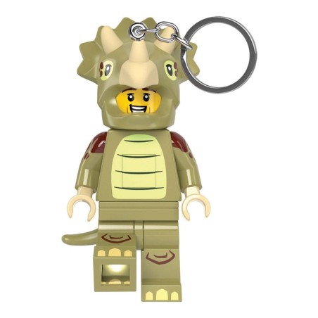 LEGO - Minifigures Light-Up Keychain Triceratops Costume 8 cm