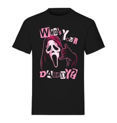 Scream - T-Shirt Ghost Face Who's Your Daddy
