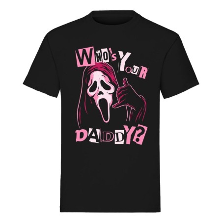 Scream - T-Shirt Ghost Face Who's Your Daddy Size L
