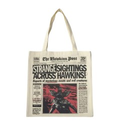 Stranger Things - Sac shopping Newspaper