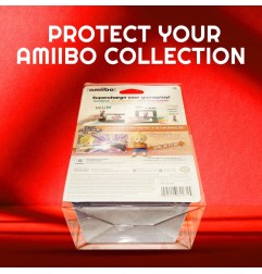 Evoretro - Pack 10 boîtes de protection en PET pour figurines Amiibo