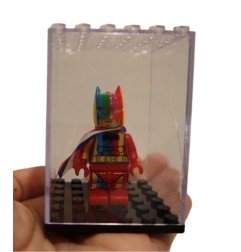 Evoretro - Présentoir vitrine acrylique pour figurines mini Single Stackable