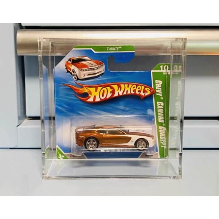 Hot Wheels - Pack 2 boîtes de protection en acrylique pour European Series Short Card