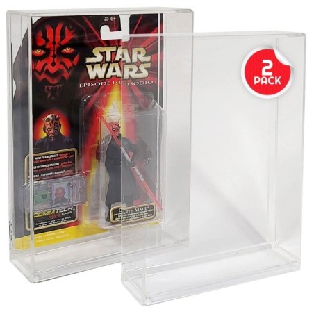 Other - Evoretro Acrylic Display Cases 2-Pack for Action Figures