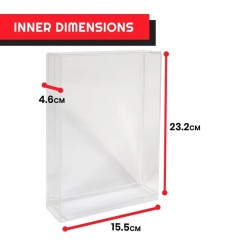 Evoretro - Pack 2 présentoirs vitrine acrylique pour figurines articulées