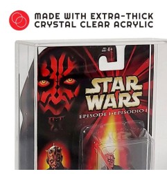Other - Evoretro Acrylic Display Cases 2-Pack for Action Figures