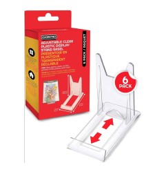 Other - Adjustable Easel Stand 6-Pack Compatible with Video Game Cases