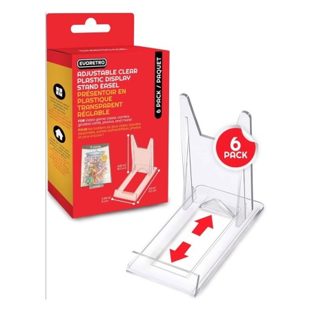 Evoretro - Pack 6 supports de chevalets réglables en acrylique
