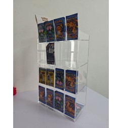 Evoretro - Présentoir acrylique pour Trading Card Booster Packs