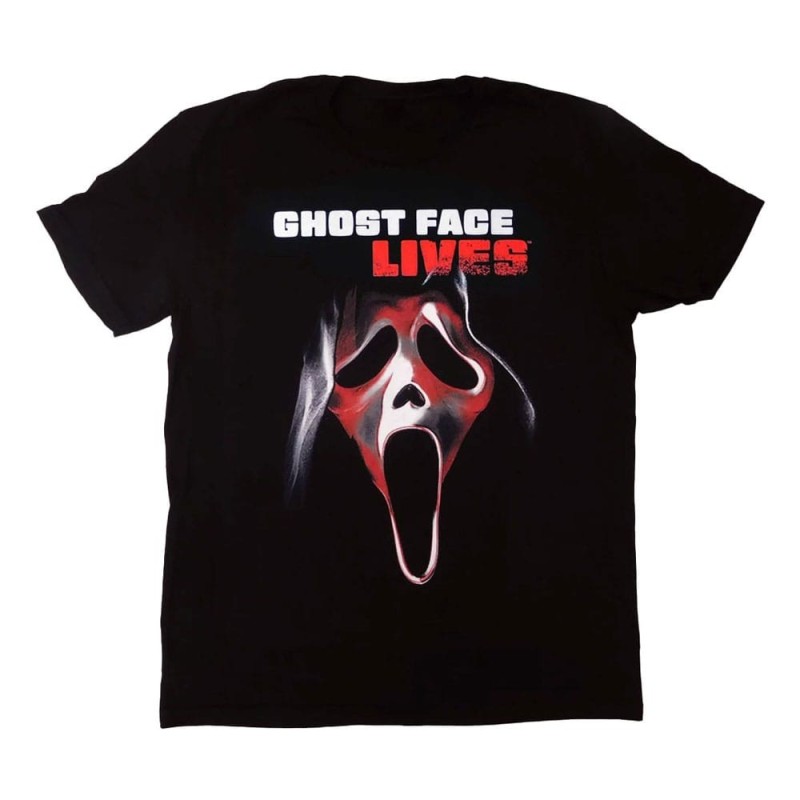 Scream - T-Shirt Ghost Face Lives Scream - T-Shirt Ghost Face Lives