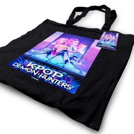 KPop Demon Hunters - Tote Bag Movie Key Art