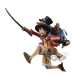 One Piece - Statuette Three Brothers Monkey D. Luffy 11 cm