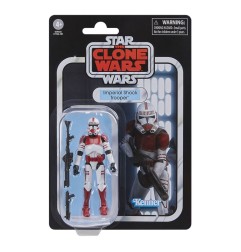 Star Wars : The Clone Wars Vintage Collection - Figurine Imperial Shock Trooper 10 cm
