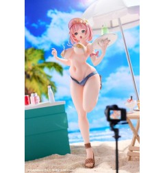 Original Illustration - Statuette 1/7 Summer Waiter illustration by Kink Limited Edition 25 cm