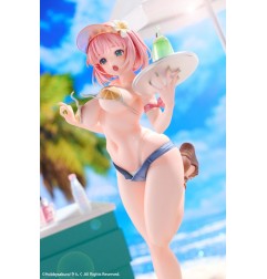 Original Illustration - PVC Statue 1/7 Summer Waiter illustration by Kink Limited Edition 25 cm