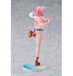 Original Illustration - PVC Statue 1/7 Summer Waiter illustration by Kink Limited Edition 25 cm