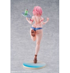 Original Illustration - PVC Statue 1/7 Summer Waiter illustration by Kink Limited Edition 25 cm