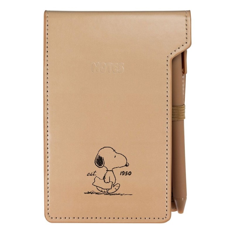 Snoopy - Bloc-note Snoopy avec stylo à bille
