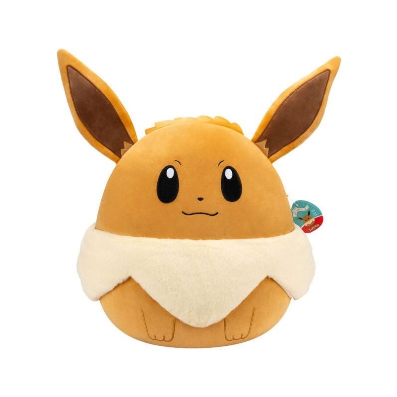 Pokémon - Peluche Pokémon Squishmallows Évoli 50 cm Pokémon - Peluche Pokémon Squishmallows Évoli 50 cm