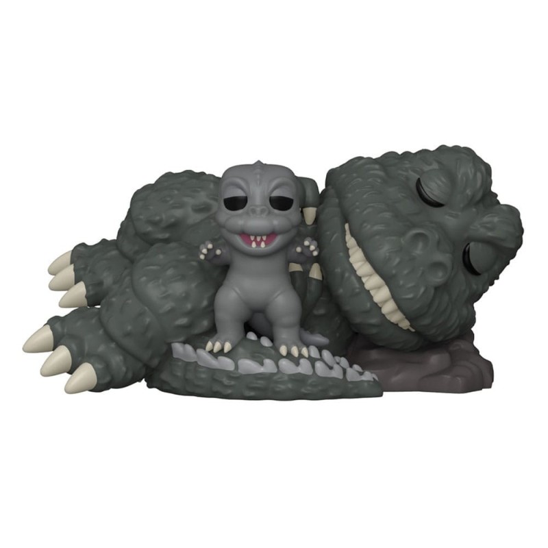 Godzilla - Figurine Super Sized POP! Sleeping Godzilla avec Minilla 15 cm
