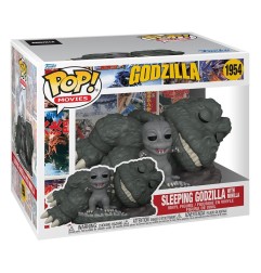 Godzilla - Super Sized POP! Movies Vinyl Figure Sleeping  with Minilla 15 cm