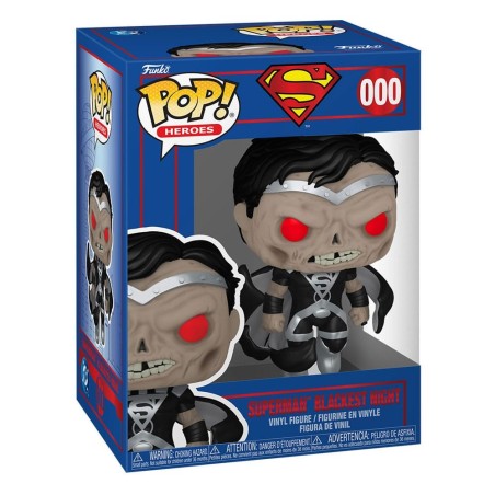 DC Comics - POP! Heroes Vinyl Superman Blackest Night 9 cm