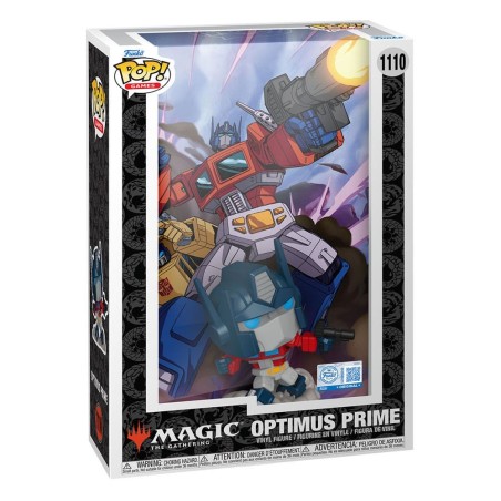 Transformers - X MTG POP! Comic Covers Vinyl Figure Optimus Prime (Magic the Gathering) 9 cm