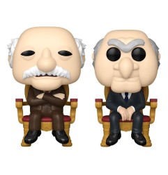The Muppets - POP! Television Vinyl Figures 2-Pack Waldorf & Statler 9 cm
