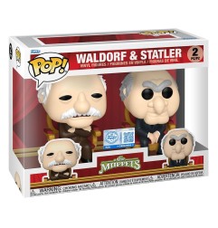 The Muppets - POP! Television Vinyl Figures 2-Pack Waldorf & Statler 9 cm