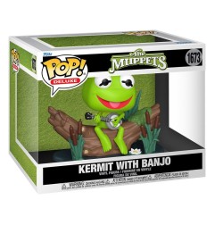 The Muppets - POP! Deluxe Vinyl Figure Kermit with Banjo 9 cm