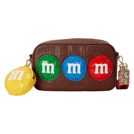 M&M's - Sac à bandoulière M&M's avec porte-monnaie By Loungefly