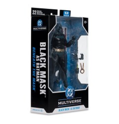 DC Comics - DC Multiverse Action Figure Black Mask as Batman (Beneath the Mask) 18 cm