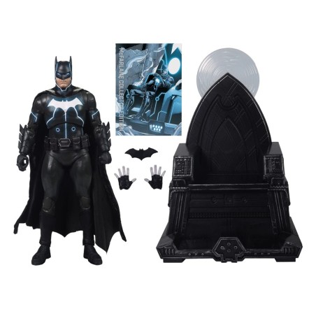 DC Multiverse McFarlane Collector Edition - Figurine N°47 Batman & Mobius Chair (Darkseid War) 18 cm