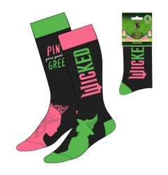 Wicked - Socks Pink goes good with Green 36-43