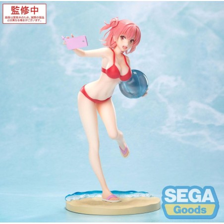 My Teen Romantic Comedy SNAFU - Statuette Climax Luminasta Yui Yuigahama Midsummer Tokyo Bay 19 cm