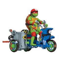 Teenage Mutant Ninja Turtles - : Mutant Mayhem Action Figure Raphael & Scooter with Sidecar 11 cm