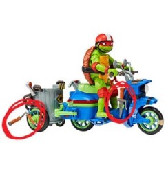 Teenage Mutant Ninja Turtles - : Mutant Mayhem Action Figure Raphael & Scooter with Sidecar 11 cm