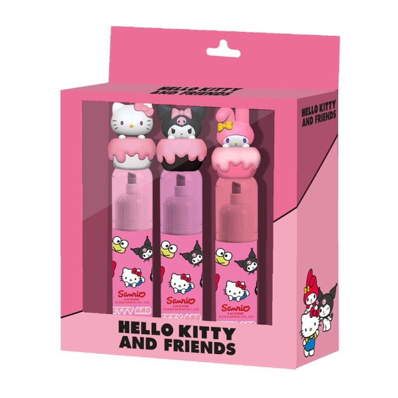 Sanrio - Pack 3 surligneurs Sanrio